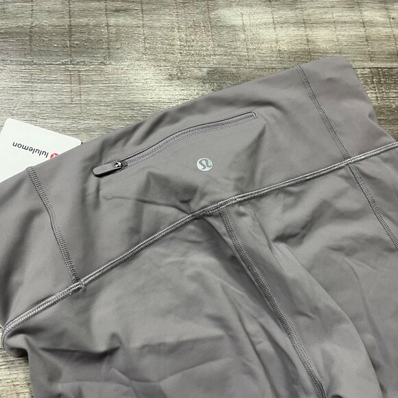 Lululemon Athletic Speed Wunder Tight Yoga Pants Asym Moon Chrome NWT Sz 10 - Picture 5 of 6
